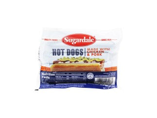 Sugardale Hot Dogs