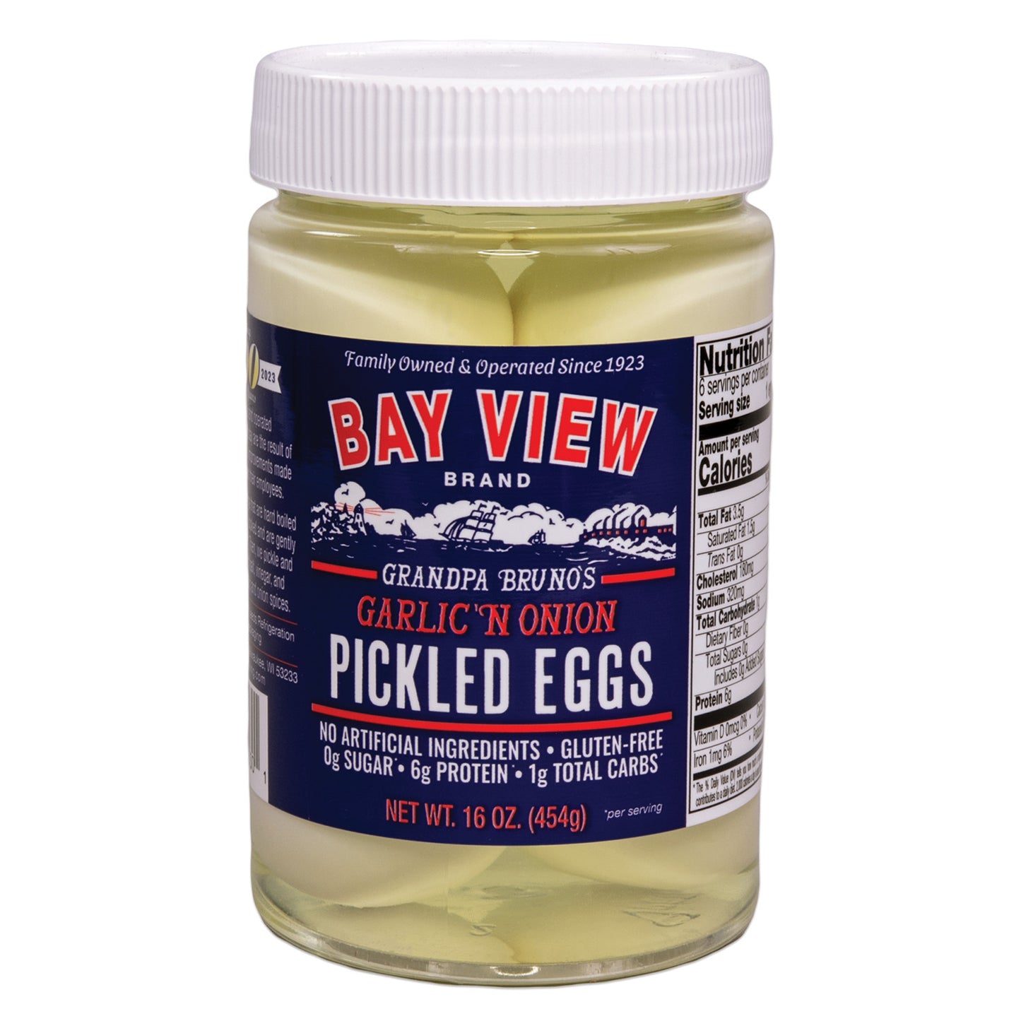 Bay View Garlic n Onion Pickled Eggs