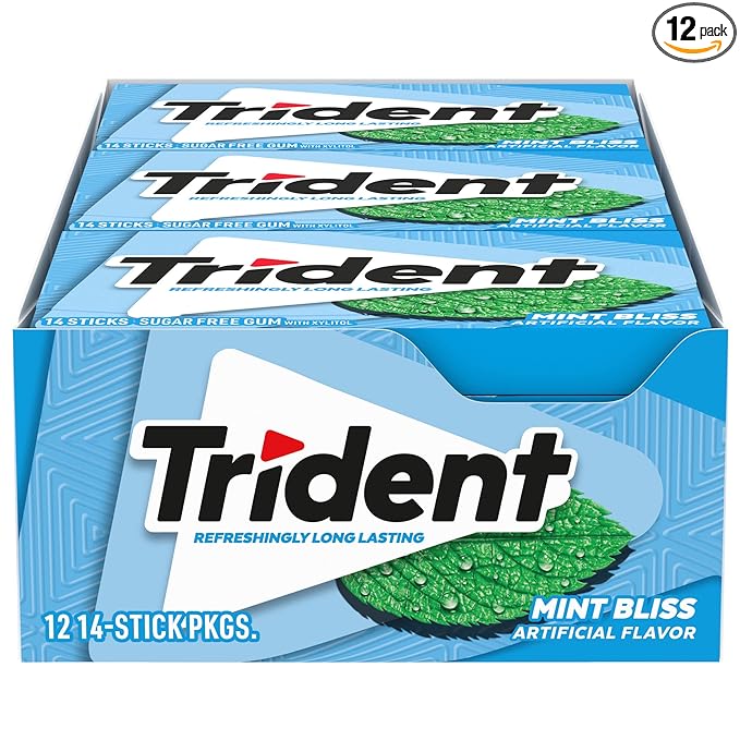 Trident Mint Bliss Sugar Free Gum