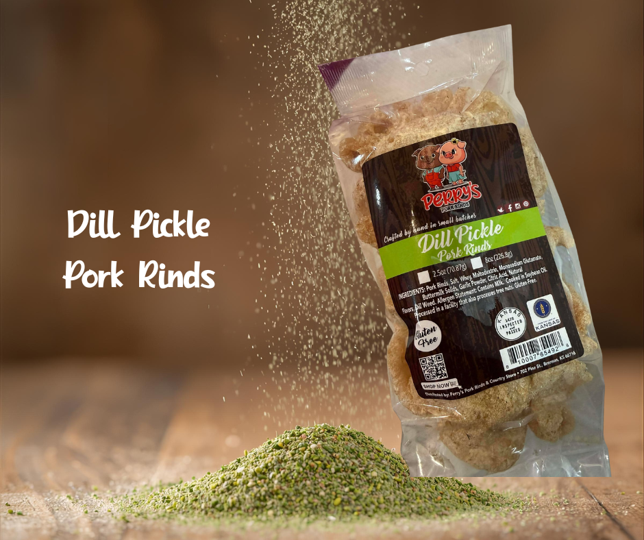 2.5oz Dill Pickle Pork Rinds