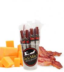 Uncle Mikes: Single Serve Bacon & Cheddar Snack Stick