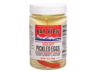 Bay View Red Hot Pickled Eggs