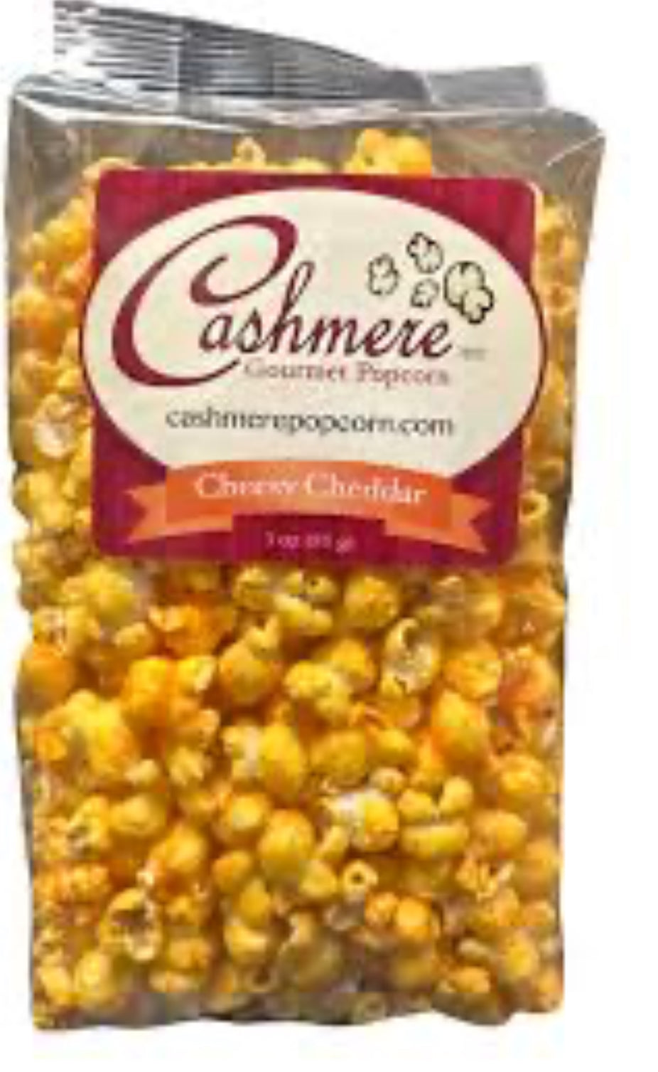 Cashmere Gourmet Popcorn: Cheesy Cheddar