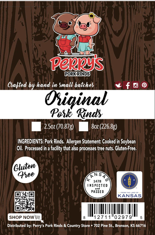 Original Pork Rinds — 8oz Bag