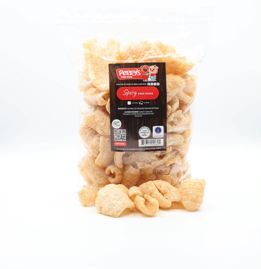 Spicy Pork Rinds — 8oz Bag