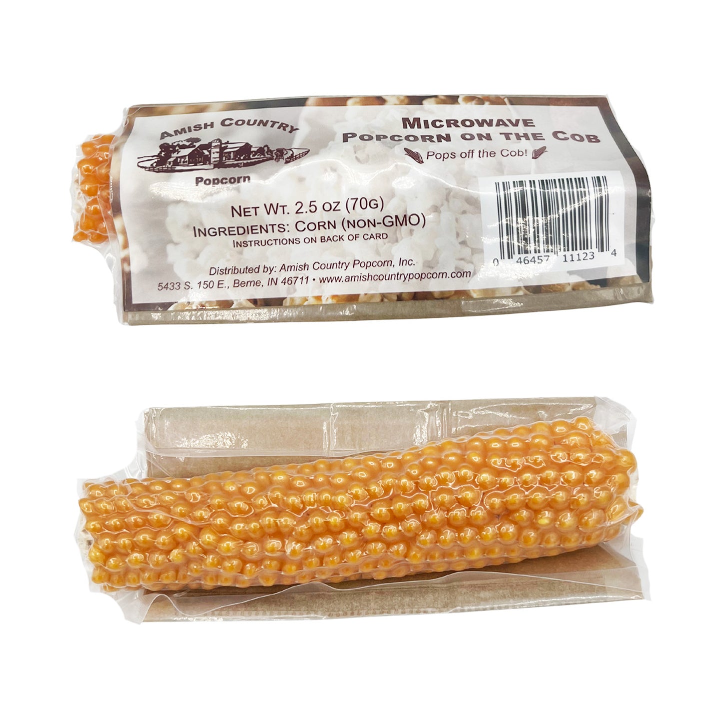 Yellow Microwave Popcorn Cobs