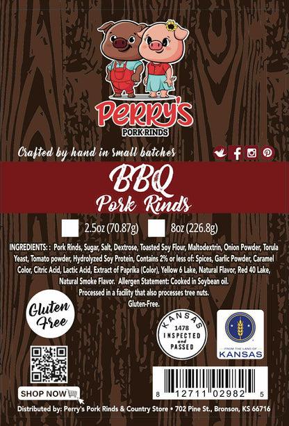 Pork Rinds (Click For Flavor Options)