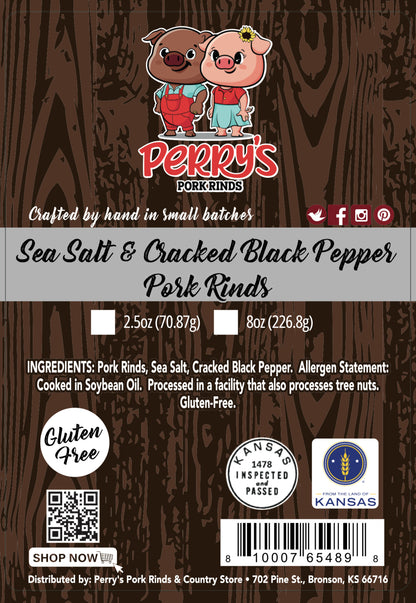 Pork Rinds (Click For Flavor Options)