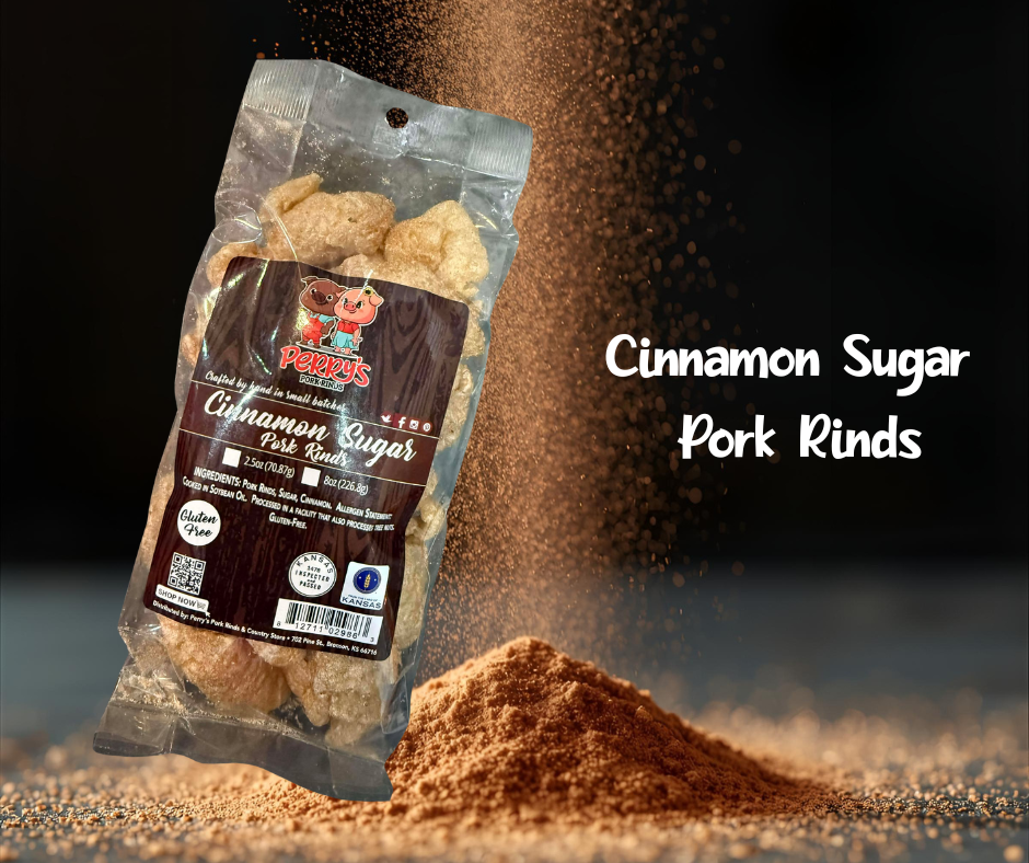 2.5oz Cinnamon Sugar Pork Rinds