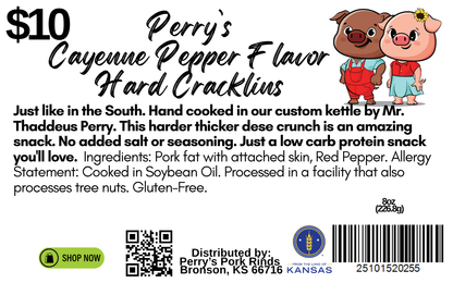 Hard Cracklins(Click for Flavor Options)