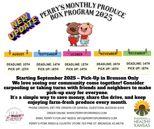 Perry's Produce Box 9/16/25