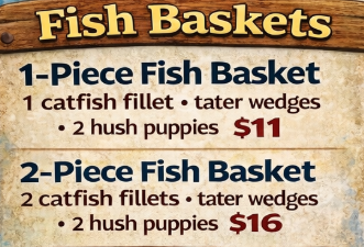 Sweet T's Fish Baskets