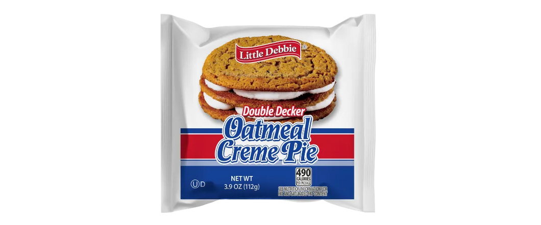 Little Debbie® Double Decker Oatmeal Creme Pie