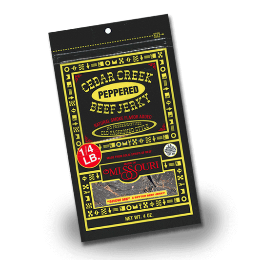 Cedar Creek Beef Jerky: Peppered