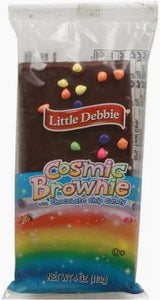 Little Debbie Cosmic Brownies with Chocolate Chip Candy