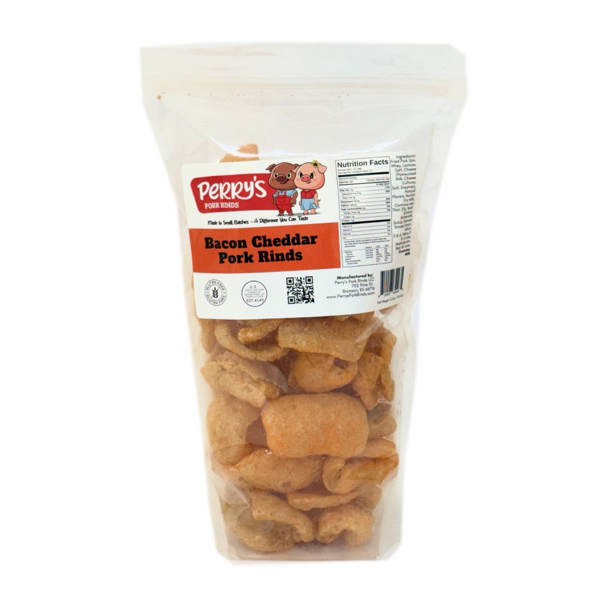 2.5oz Bacon Cheddar Pork Rinds
