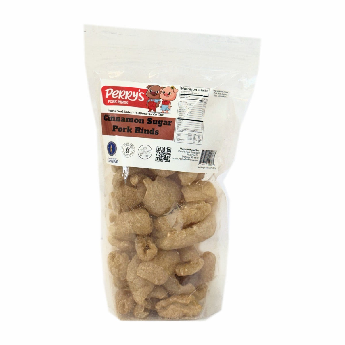 2.5oz Cinnamon Sugar Pork Rinds