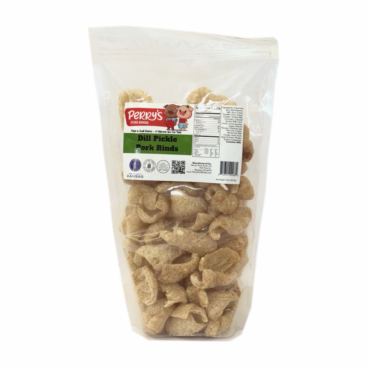 5.5oz Dill Pickle Pork Rinds