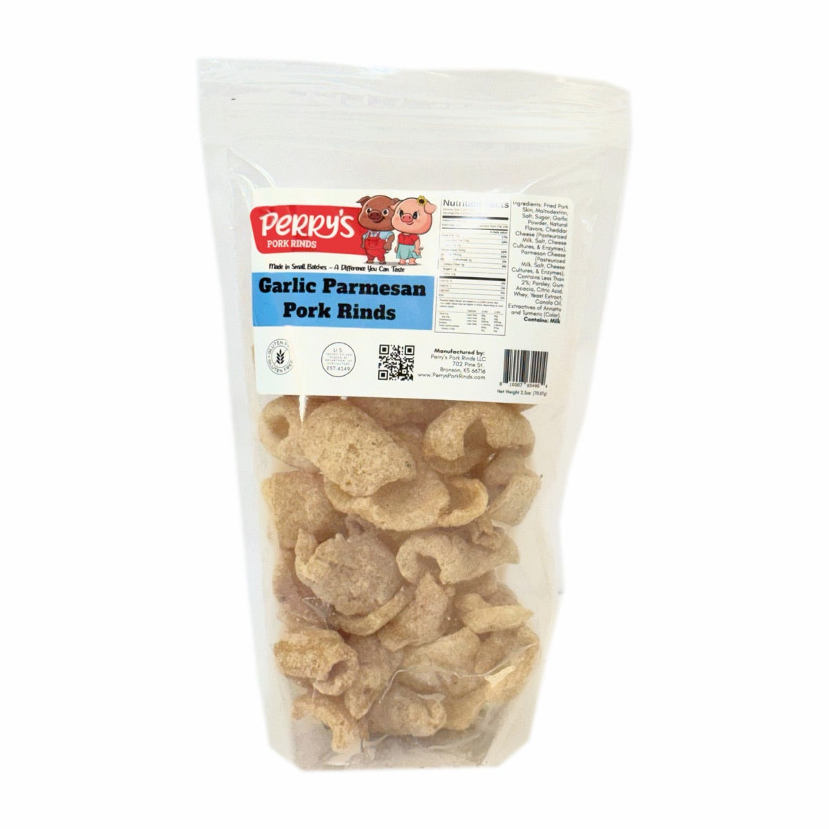 2.5oz Garlic Parmesan Pork Rinds