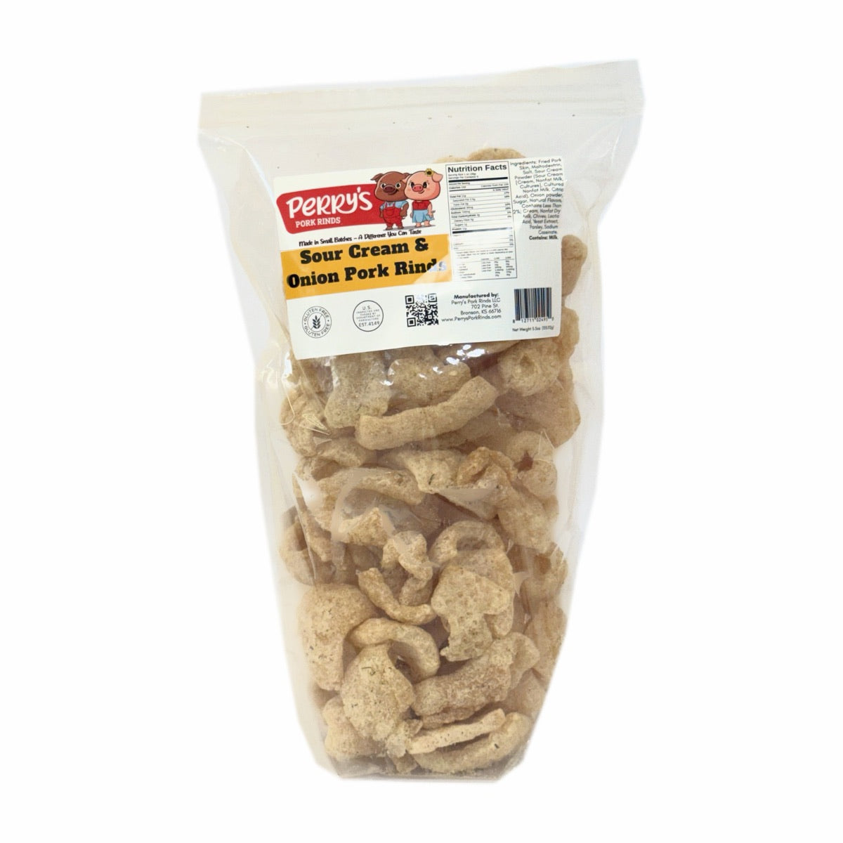 Sour Cream & Onion  —5.5 oz Bag