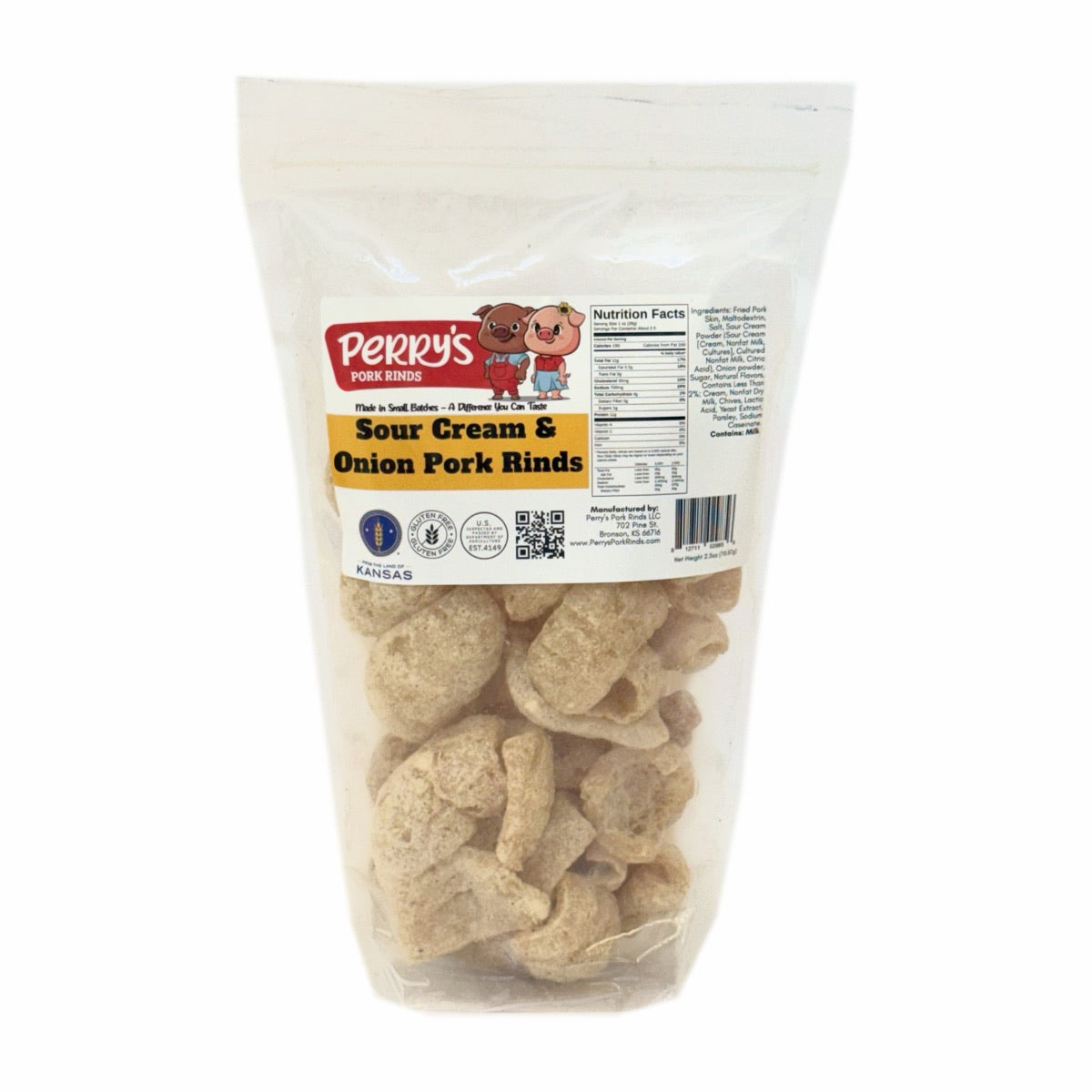 2.5oz Sour Cream & Onion Pork Rinds